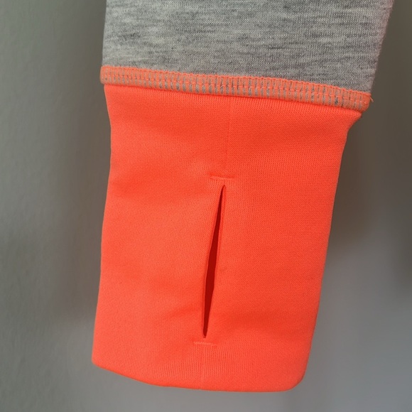 Athleta Grey and Neon Sweatshirt - Picture 3 of 7